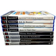 Sada 8 hier na playstation 2 pre deti (PS2) retro hry kolekcia :3