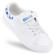 BUTY SPORTOWE dziecięce BIG STAR trampki sneakersy białe NN374059 33