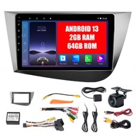 RADIO SAMOCHODOWE ANDROID 13 SEAT LEON MK2 2005-2012 CARPLAY AUTO 2GB/64GB