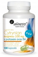 Aliness Cytrynian Magnezu 100 mg z potasem 150 mg