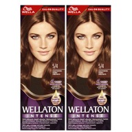 Wellaton Intense Farba na vlasy 5/4 Gaštanová s arganovým olejom x2