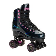 Dámske kolieskové korčule IMPALA Quad Skate black holographic 41 (10 US)