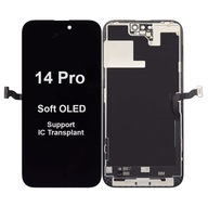 Wyświetlacz LCD Soft OLED ekran szybka do Apple iPhone 14 Pro (wymienny IC)