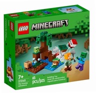 Lego MINECRAFT 21240 Przygoda na mokradłach