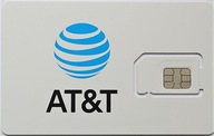 Karta SIM AT&T, USA 5G do samodzielnej aktywacji i doładowania