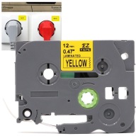 RAGASZTÓSZALAG BROTHER P-Touch TZ631 TZe-631 SÁRGA 12mm TZ-631 TZe631