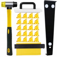 PADLÓÖSSZESZERELŐ KÉSZLET RETESZELŐ RENDSZERREL ÉS ÜTVEFÚRÓ KALAPÁCCSAL