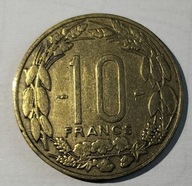 moneta Kamerun 10 franków 1958