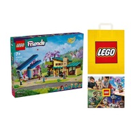LEGO FRIENDS č. 42620 - Rodinný dom Ollyho a Paisly +Taška +Katalóg 2024