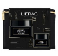 LIERAC PREMIUM Zestaw Krem jedwabisty 50ml + krem p/oczy 20ml