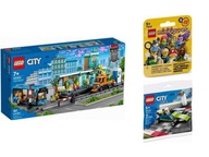 KLOCKI LEGO City 60335 Dworzec kolejowy + DWA SUPER ZESTAWY!