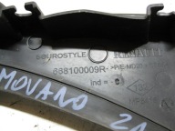 RENAULT MASTER III MOVANO cover corner under the window right 668100009R