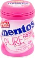 Mentos Pure Fresh Tutti Frutti Guma bez cukru 60 g