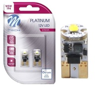 2x ŻARÓWKA W5W T10 M-TECH LED OSRAM 1xHP BIAŁA