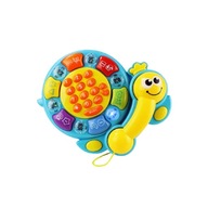 INTERAKTYWNY TELEFON ŻÓŁW zabawka dla dziecka 18m