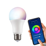 Żarówka Wi-Fi smart LED RGB RGBW 9W E27 na aplikacje mleczna kulka Kanlux