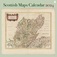Scottish Maps Calendar 2024 Praca zbiorowa