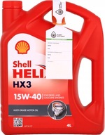 Motorový olej Shell Helix Hx3 4 l 15W-40
