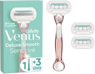 Maszynka do golenia GILLETTE VENUS Deluxe Smooth Sensitive ROSE GOLD 1 szt.