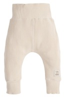 Detské nohavice bavlna prúžok Makoma Harmony Natural Baige 56 cm