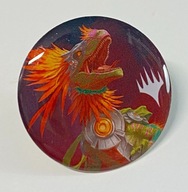 Lost Caverns of Ixalan Prerelease Promo Dinosaur Raptor Pin