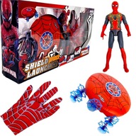 SPIDERMAN FIGÚRKA RUKAVICA VYHADZOVAČ Šípky CIFERNíK MEGA SET 5v1