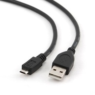 Kabel GEMBIRD CCP-MUSB2-AMBM-6 USB M - Micro USB M 1,8m kolor czarny