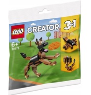 LEGO CREATOR Owczarek niemiecki 3w1 Polybag 30578