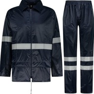 BWOLF PÁNSKE PRACOVNÉ OBLEČENIE TMAVOMODRÉ S ODRAZKAMI 2XL J5A