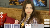 Strip Poker App - przeciwniczka Mila Azul