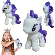 Maskotka Biały Kucyk Pony Rarity PIE PLUSZAK JEDNOROŻEC KONIK MIŚ 25 cm