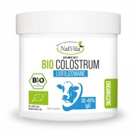 Colostrum BIO Ekologické 30-40% IgG Hovädzie kolostrum Odolnosť 250g NatVita