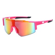 Športové slnečné okuliare Flexibilné Filter UV400 Ružová + PUZDRO