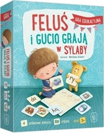 Feluś Gucio grają w sylaby Układanie słów 7 zabaw