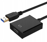 PRZEJŚCIÓWKA USB 3.0 HDMI ADAPTER KABEL HUB KONWERTER FULL HD 1080P 60HZ