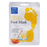Escenti Cool Feet Med & Migdałowy olejek nawilżający maska do stóp 1 para