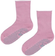 Ponožky pre dievčatá Bavlnené Protišmykové Emel sba 10015 Ružové 22