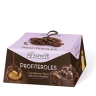 Włoska babka z kremem waniliowym i ptysiami Profiteroles - Bauli 750 g