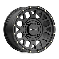 KMC Powersports KS135 GRENADE 14X7 4X156 ET38 SATIN BLACK