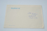 Stary telegram koperta 1967 r antyk zabytek unikat kolekcjonerski