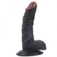 Rocket john 7,3 inch black realistic dildo 18,5 cm