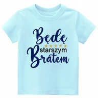 KOSZULKA T-SHIRT Będę starszym bratem r. 92