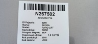 bumper rear part PDC LF8H HB SKODA RAPID LIFT