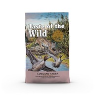 TASTE OF THE WILD Lowland Creek 2x6,6kg + GRATIS