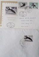 Karta pocztowa koperty FDC Zimowe IO Innsbruck 64