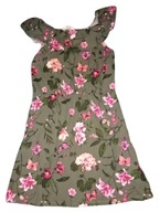 H&M letné kvety motýliky šaty 170 /14+