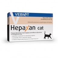 Vebiot Hepaxan Cat 30tablet podporuje mačaciu pečeň