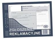 ZGŁOSZENIE REKLAMACYJNE 601-3