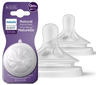 Avent natural Cumlík fľaša antikolikový 0m+ č.2