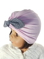 CZAPKA TURBAN CZAPECZKA PINUP DZIEWCZYNKA 1-10 LAT